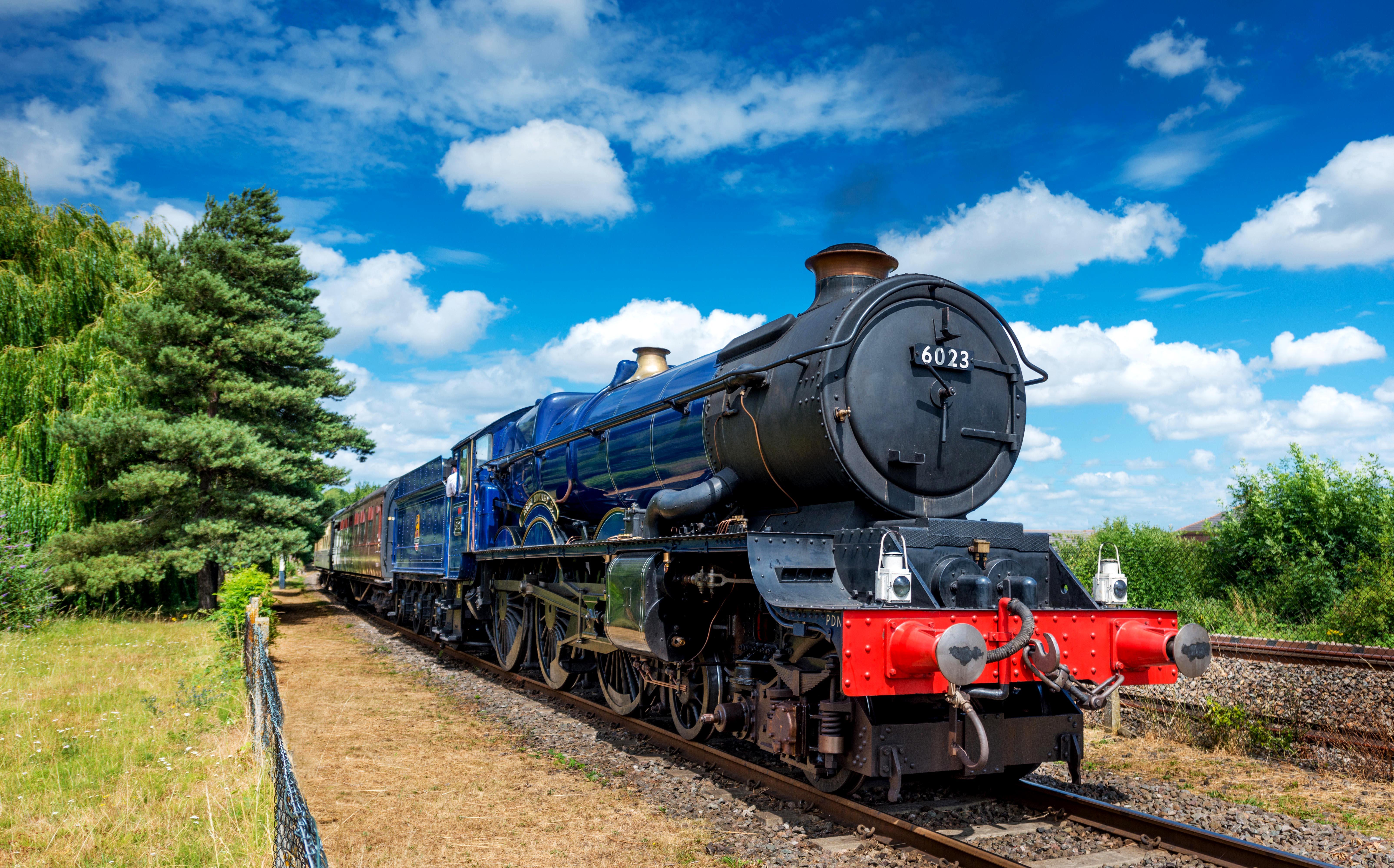 The King Edward II locomotive at Didcot Railway Centre - one of the best family days out in the UK